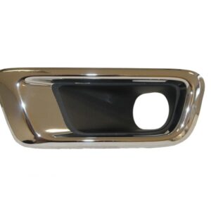 TAPA FARO AUXILIAR S-10 2012/2016 P/FARO C/MARCO CROMADO IZQ